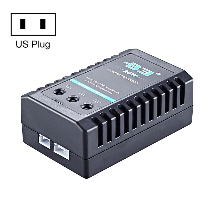 B3 20W Model Fixed Wing Drone Lithium Battery Charger(US Plug)