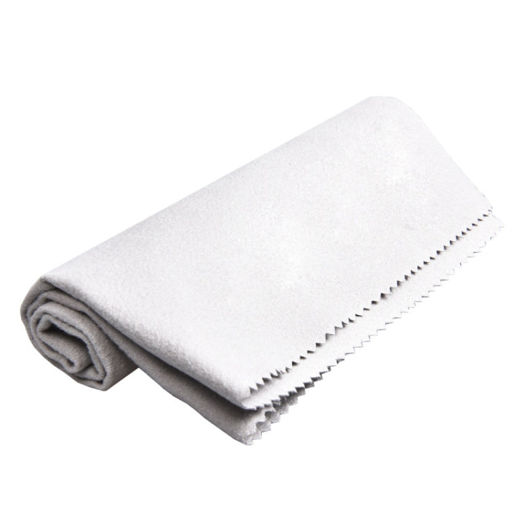 10PCS Wind Guitar Cleaning Cloth Piano Wipe Jean Cloth(Gray)