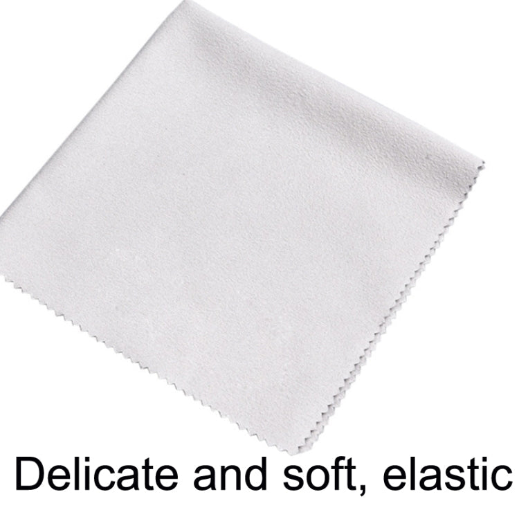 10PCS Wind Guitar Cleaning Cloth Piano Wipe Jean Cloth(Gray)