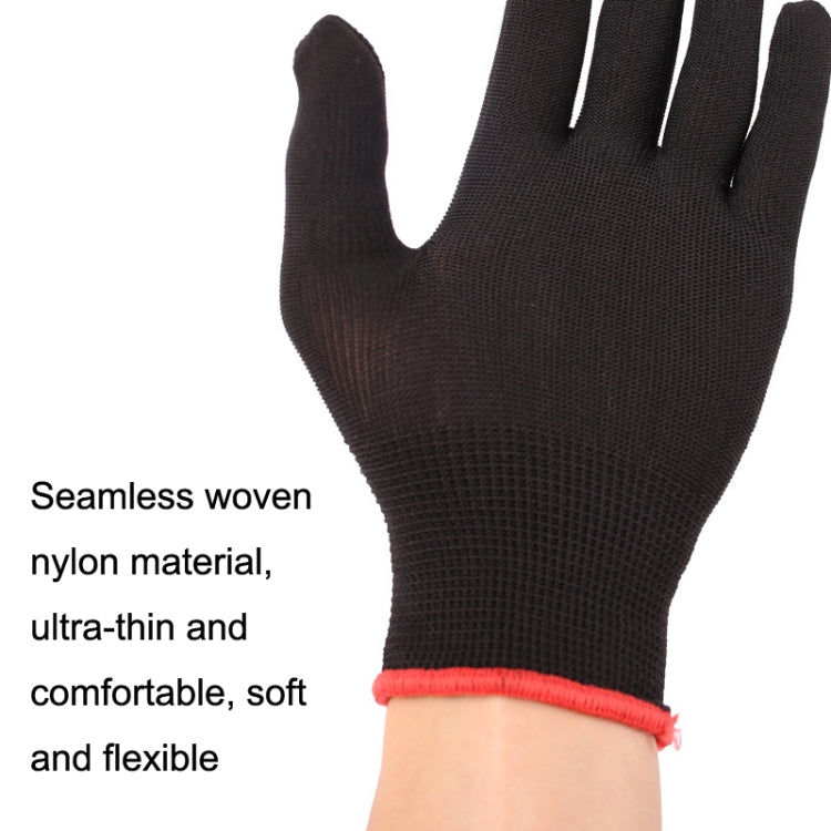 2PCS Beginner Press Nylon Wear -Resistant Anti -Slip Left Hand Guitar Exercise Glove,Size: Small