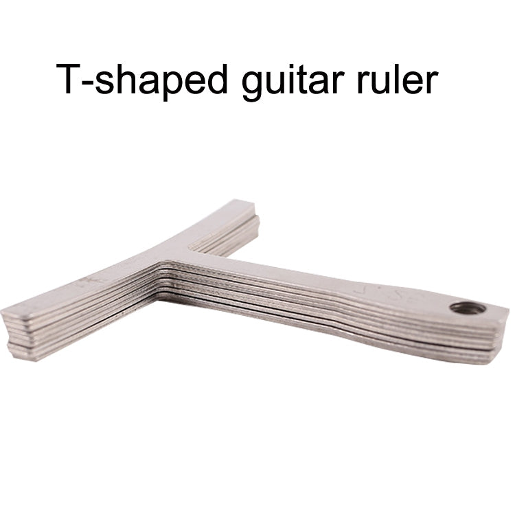 9 PCS/ Set T -Type Guitar Ruler Guitar Repair Measuring Ruler Tools