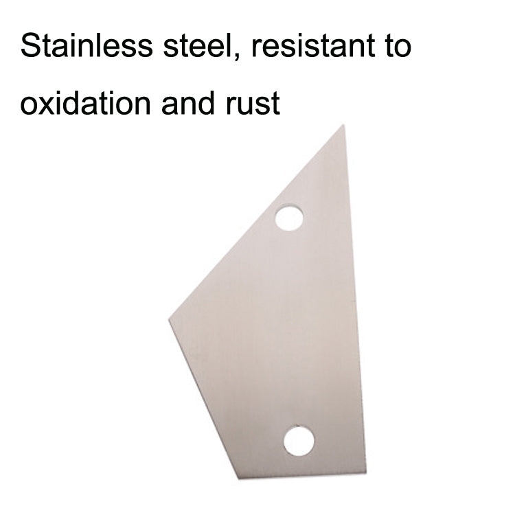 5PCS Stainless Steel Leveling Ruler Guitar Repair Measuring Ruler Tools