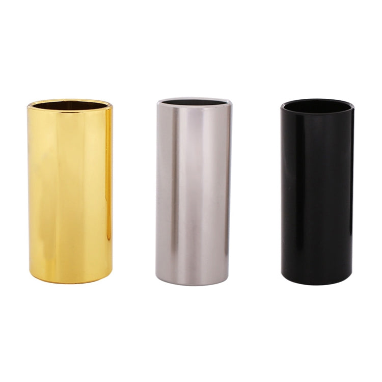 2PCS Stainless Steel Guitar Slide Tube Folk Slide Block, Size: 51mm(Gold)