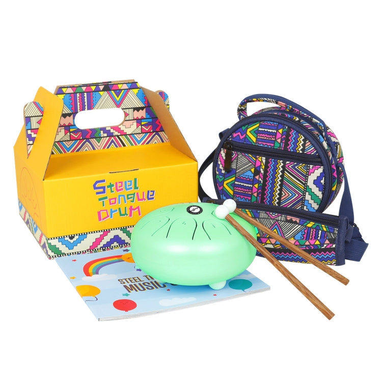 Shuffle SD-5 5.5 Inch Steel Tongue Carefree Empty Drum Percussion Instrument(Pink)