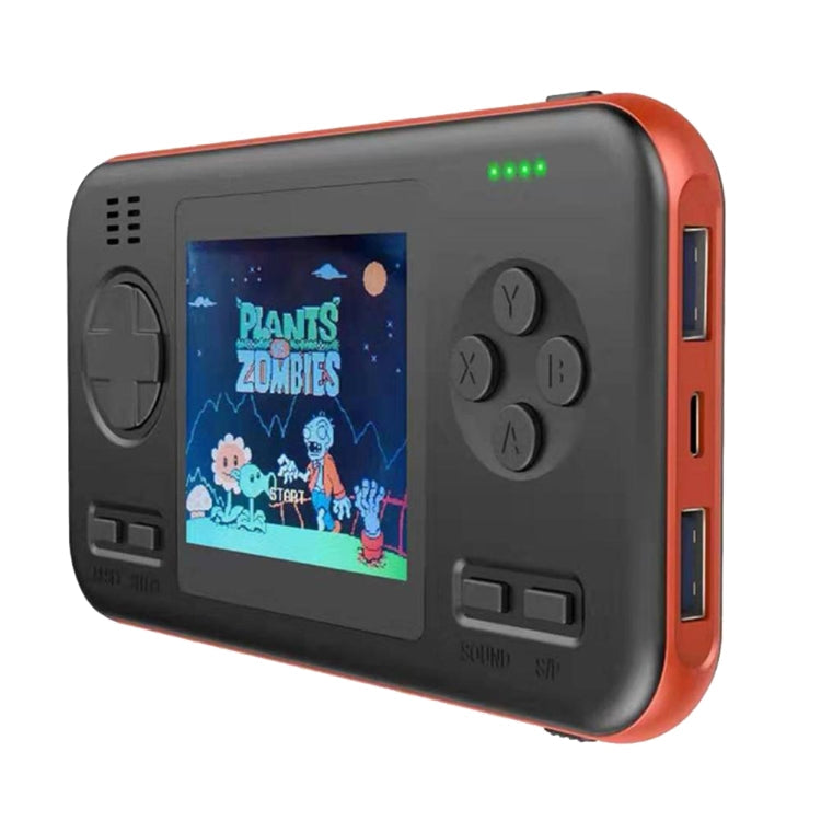 416 Pocket Console Portable Color Screen 8000mAh Rechargeable Game Machine(Black Orange)