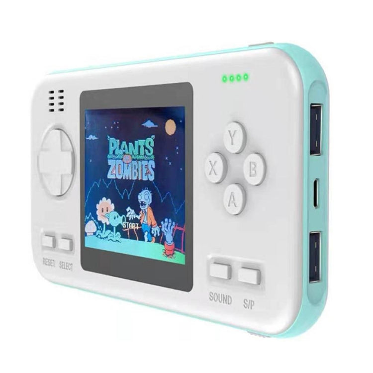 416 Pocket Console Portable Color Screen 8000mAh Rechargeable Game Machine(White Blue)