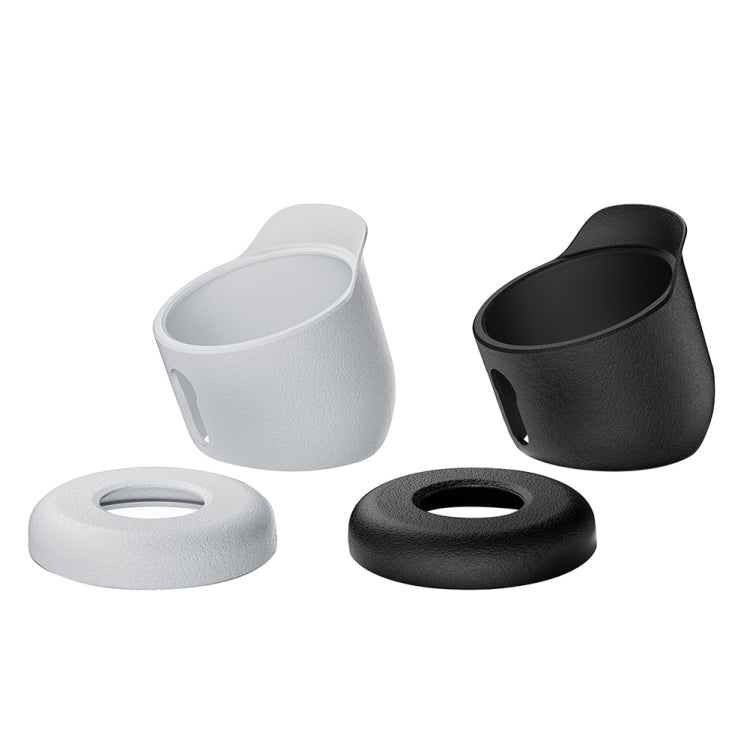 For Google Nest Camera Outdoor Silicone Water-Resistant Protective Cover(White)