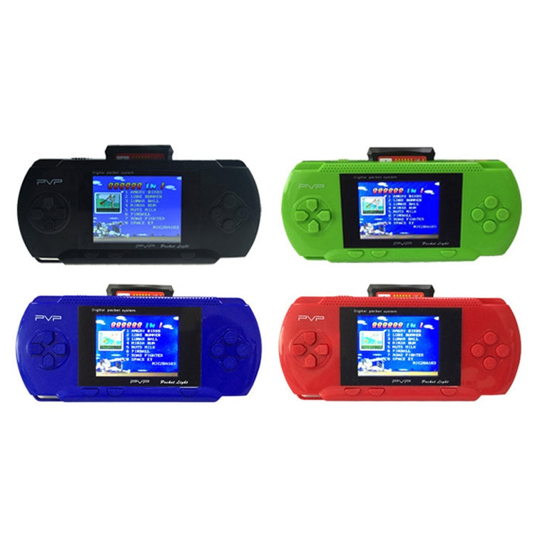 DG-172 Children Palm Gaming Machine Plug Card Mini 2.4 Inch Color Screen Classic Intellectual Game Console(Red)