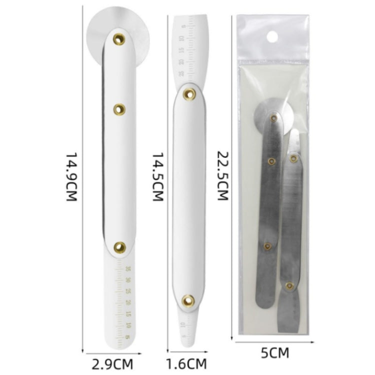 2 In 1 Roller Type Screen Removal Tool Tablet Phone Notebook Screen Separation Cutting Steel Blade