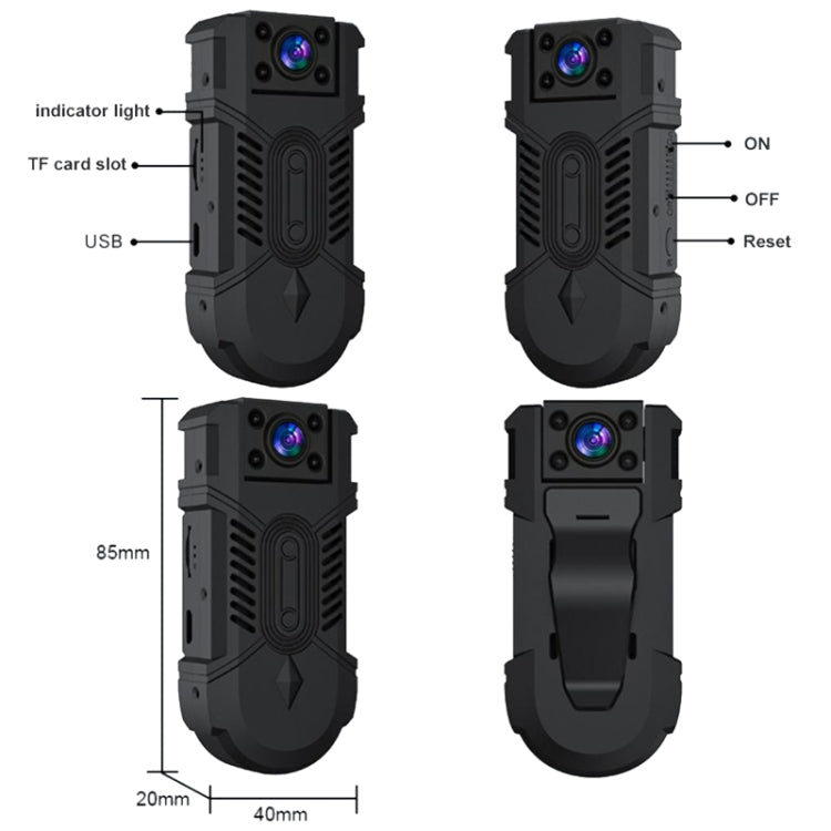 WD18 Wireless Camera WiFi HD 1080P Smart Network Monitoring Camera