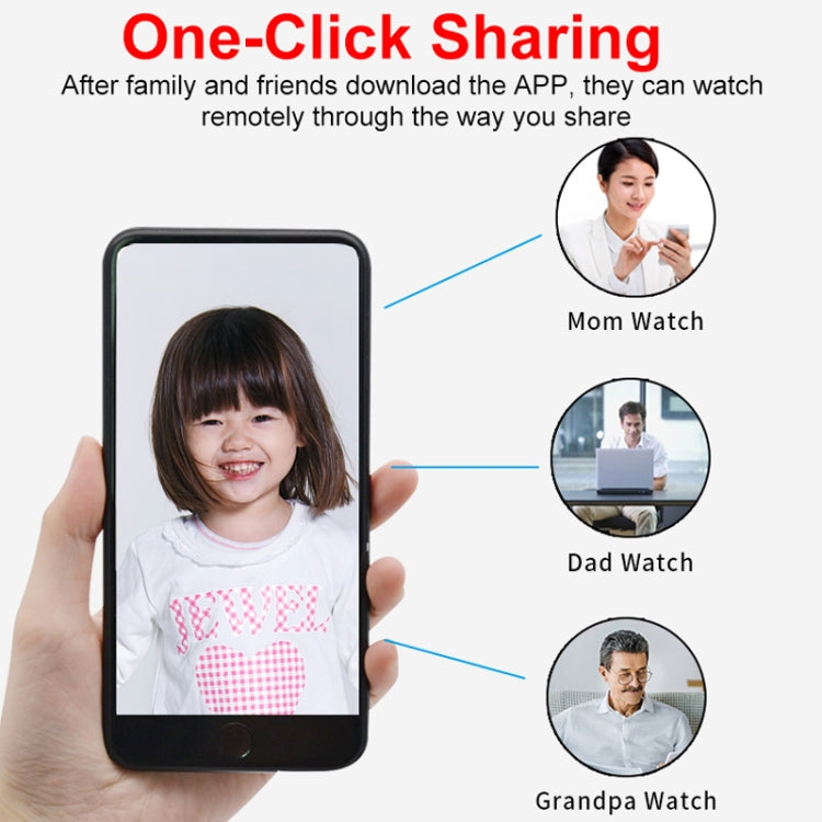 WK11 Smart WiFi Children Monitor 1080P HD Sports Photography Network Camera