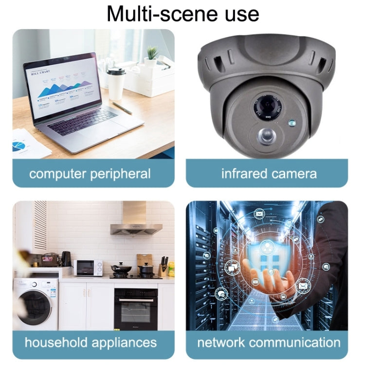 BNC Male To Male Straight Head Cable Coaxial Cable Video Jumper, Length: 1m
