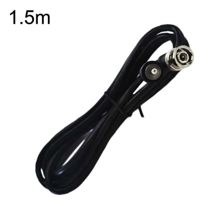 BNC Male To RCA Male Connection Cable Copper HD Video Coaxial Cable Monitoring Cable, Length: 1.5m