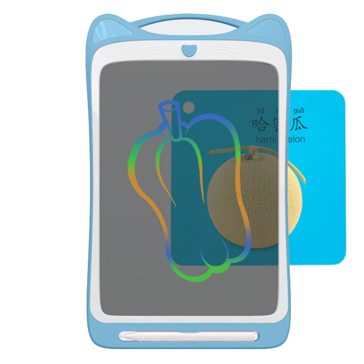 12 inch LCD Transparent Copying Handwriting Board Colorful Drawing Board for Children(Light Blue)