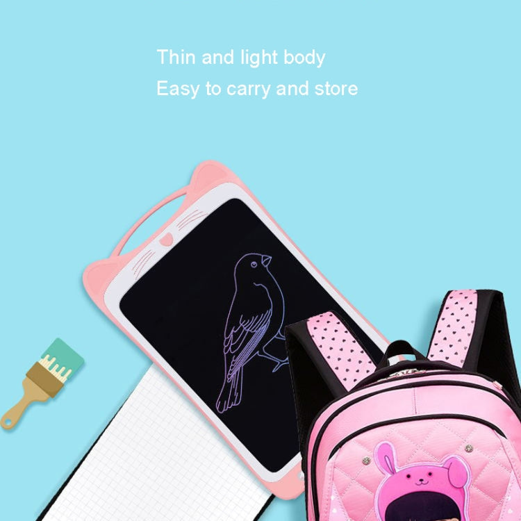 12 inch LCD Transparent Copying Handwriting Board Colorful Drawing Board for Children(Light Blue)