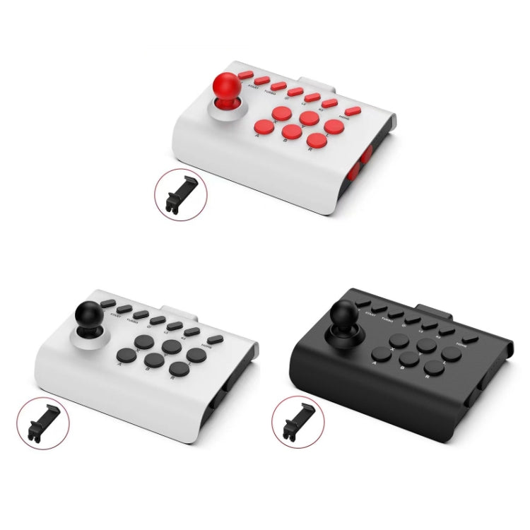 Y01 Bluetooth Wireless 2.4G Joystick Gamepad(White Red)