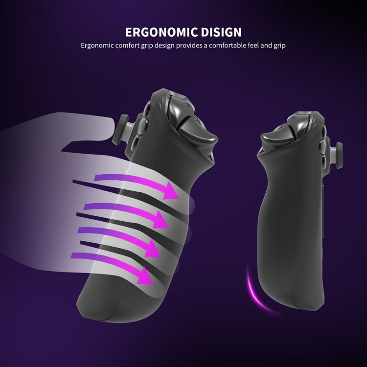 For Steam Deck JYS-SD012 Game Console All-inclusive Protective Case + Detachable Cover Set with Bracket(Black)