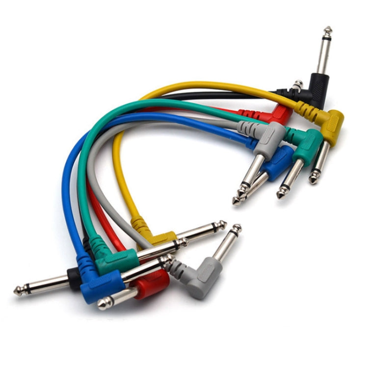 3pcs 40CM Guitar Bass Single Block Effect Device Connection Short Line, Random Color Delivery