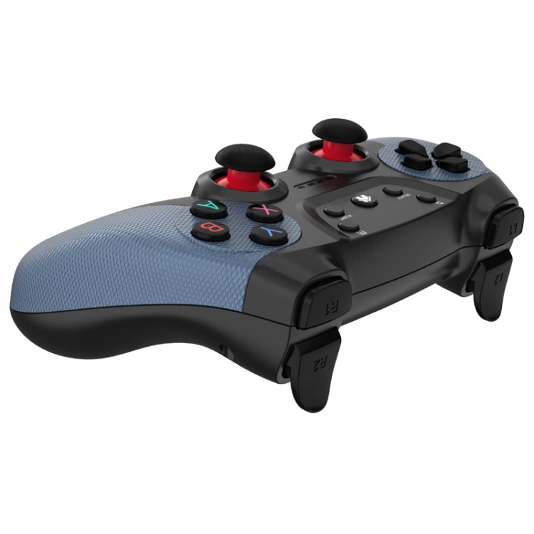 KM-029   2.4G One for Two Doubles Wireless Controller Support PC / Linux / Android / TVbox(Battle Gray)