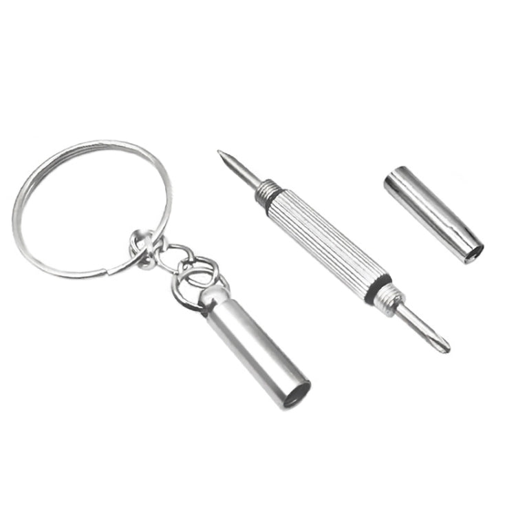 3 In 1 Watch Repair Mini Screwdriver Multifunctional Eyeglass Repair Screwdriver(Plastic Handle)