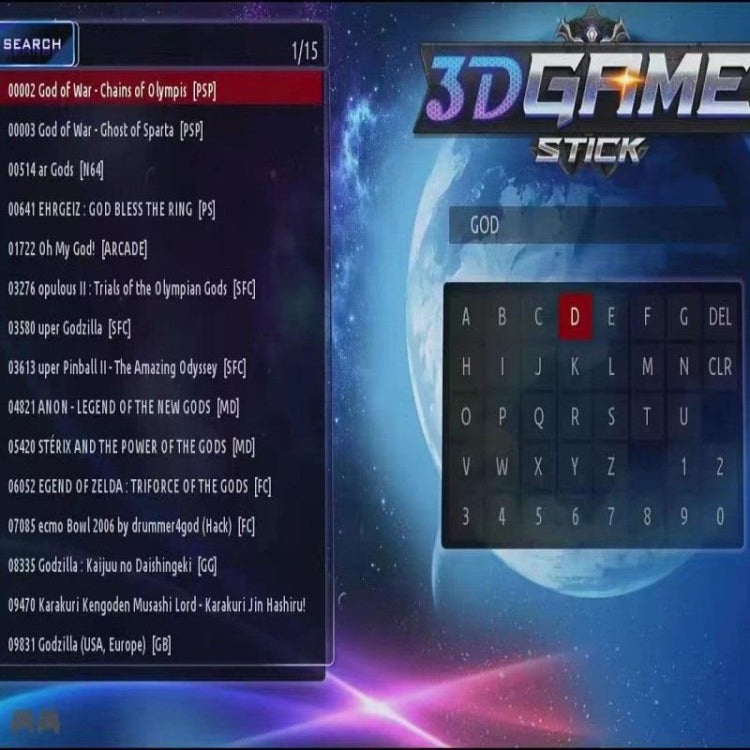 U9 PRO HDMI HD 2.4G Wireless PSP TV Double Game Console 128G 12000+ Games