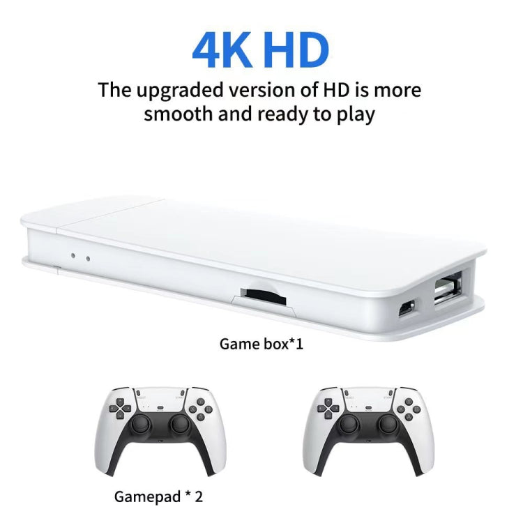 M15 HDMI HD 4K TV Dual Handle Game Console 128G 30000 Games