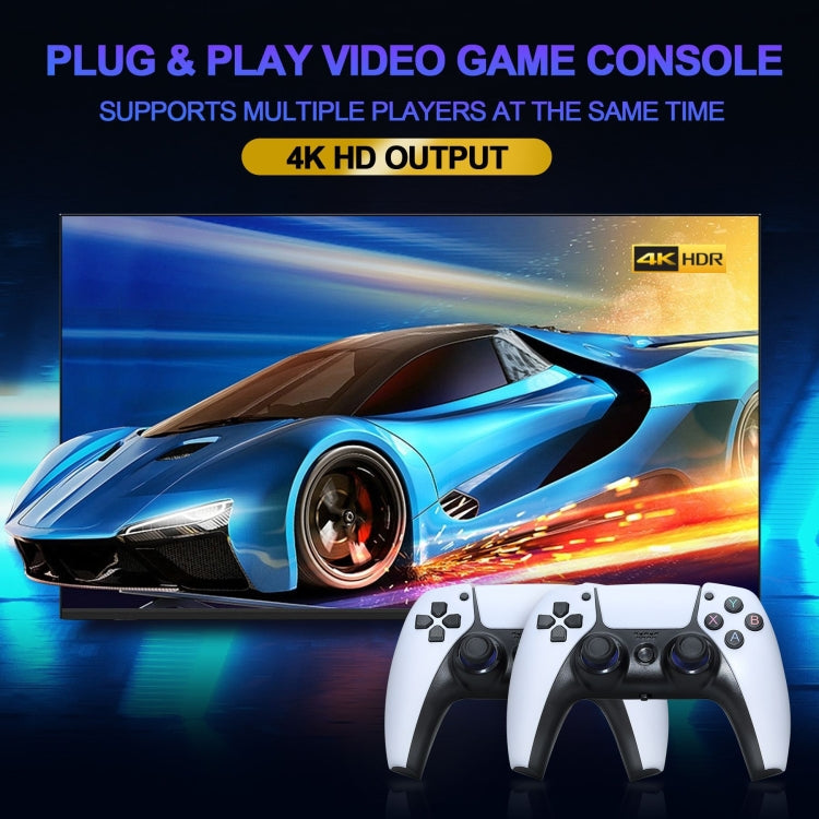 U10 Video Game Console 64G 10000+ Games Retro Handheld 4K TV Game Stick Wireless Controller