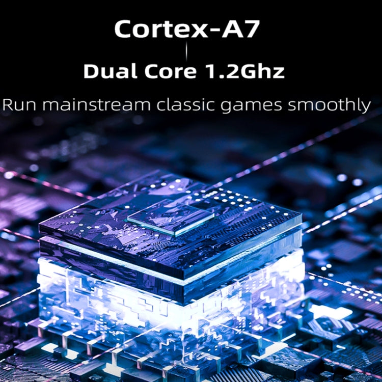 Miyoo Mini Plus 3.5 Inch IPS Screen Retro Handheld Game Console 128GB 25K Games(White)