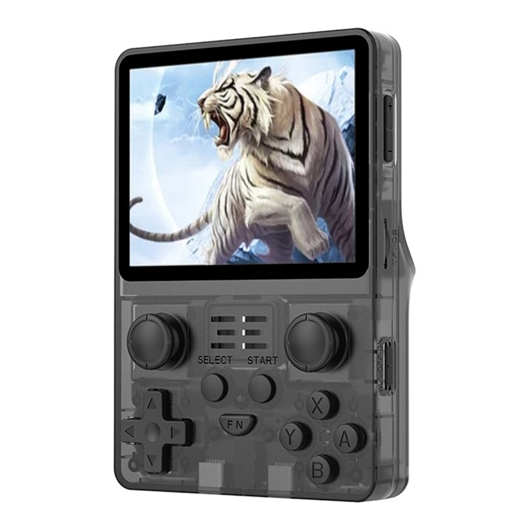 POWKIDDY RGB20S  3.5-Inch IPS Screen Retro Open Source Handheld Game Console 16GB+64GB 15,000 Games(Black)