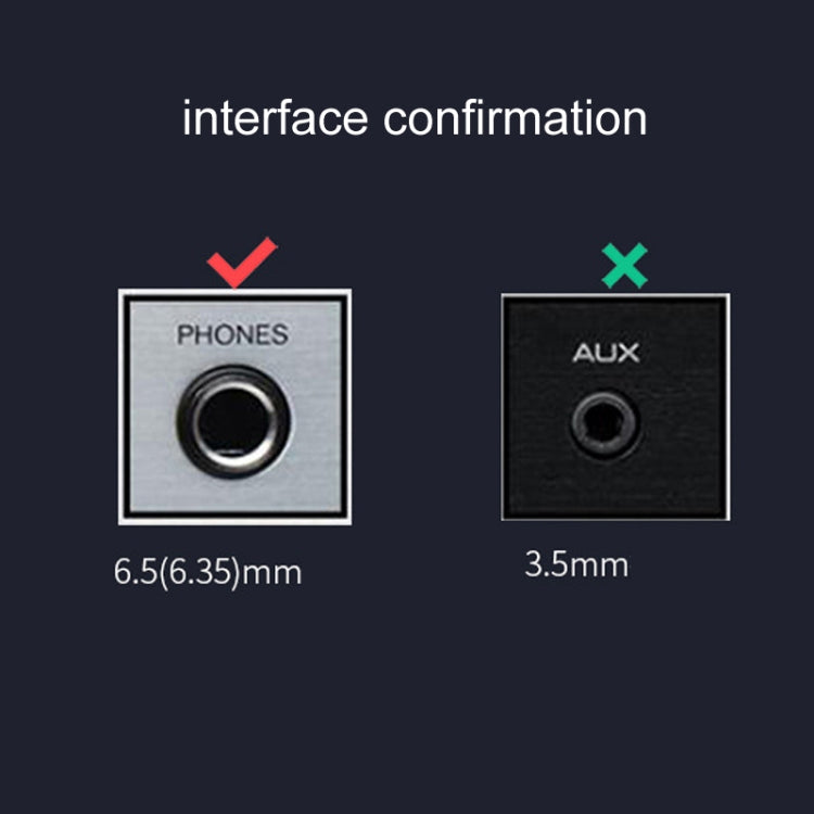 10m JINGHUA 6.5mm Audio Cable Male to Male Microphone Instrument Tuning Cable