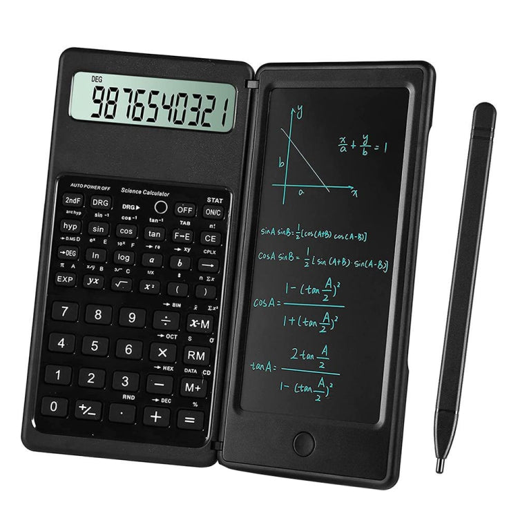 Function Model 6 inch Learning Business Office Portable Foldable LCD Writing Board Calculator
