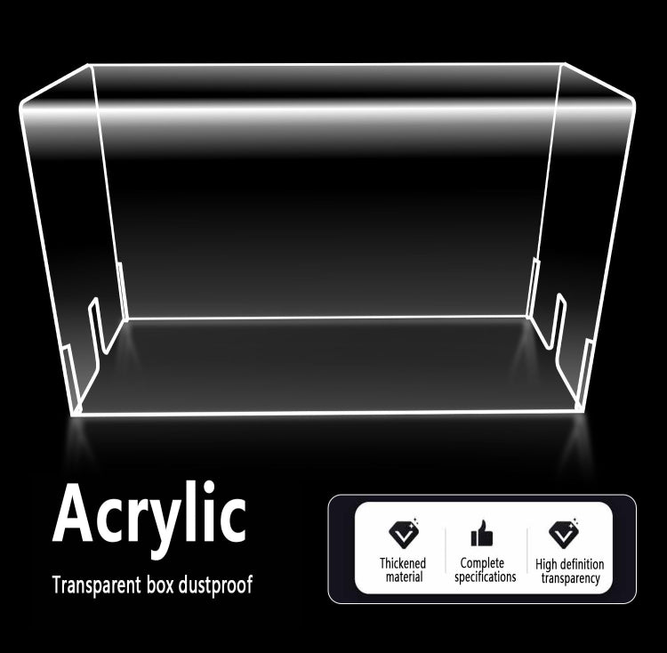 For ASUS ROG Ally Game Console Acrylic Dust Cover Transparent Protective Case