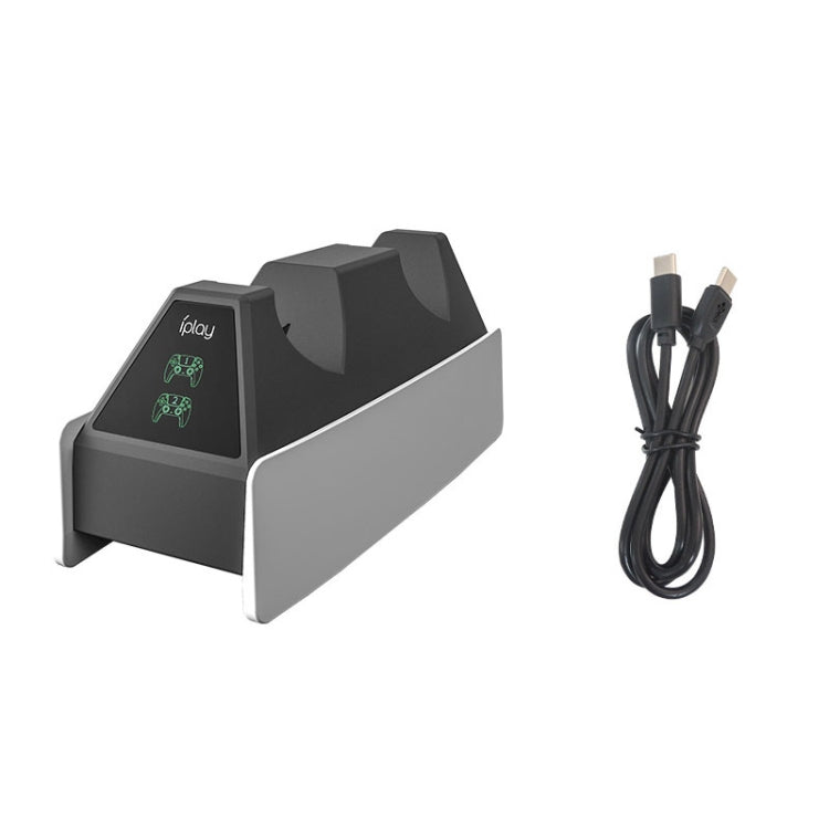 iplay HBP-260 For PS5 Handle Charging Seat Electric Game Handle Fast Charging Seat(Black)