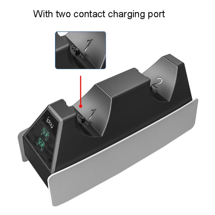 iplay HBP-260 For PS5 Handle Charging Seat Electric Game Handle Fast Charging Seat(Black)