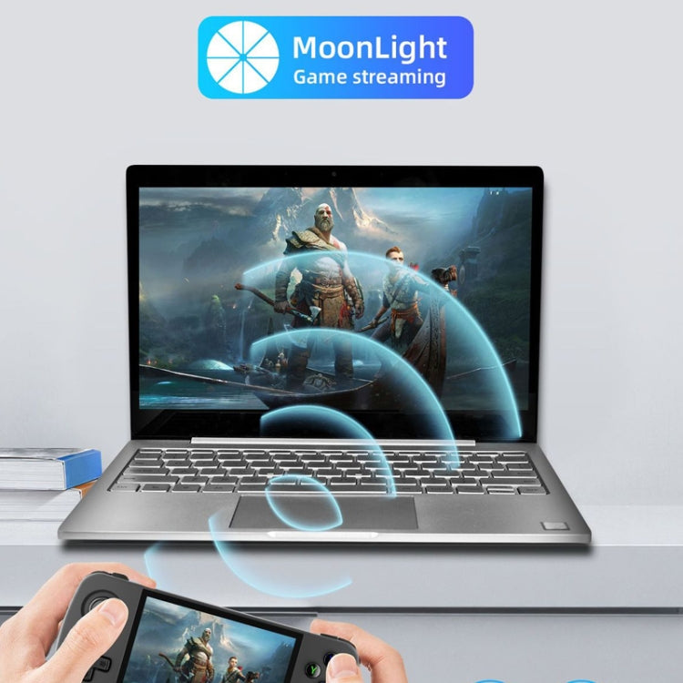 ANBERNIC RG405M Handheld Game Console 4 Inch IPS Touch Screen Aluminum Alloy Android 12 System 128G+128G 3100+Games(Gray)