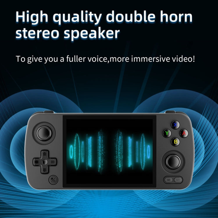 ANBERNIC RG405M Handheld Game Console 4 Inch IPS Touch Screen Aluminum Alloy Android 12 System  128G+256G 4000+Games(Gray)