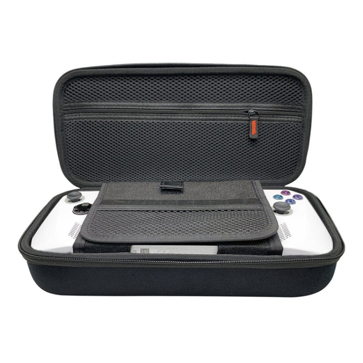 For ASUS ROG Ally Game Console Storage Bag EVA Oxford Bunetto Bracket Protection Bag(Black)