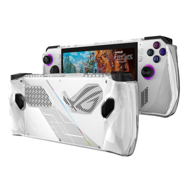 For ASUS Rog Ally Game Console All-in-one TPU Soft Protective Case(Transparent)