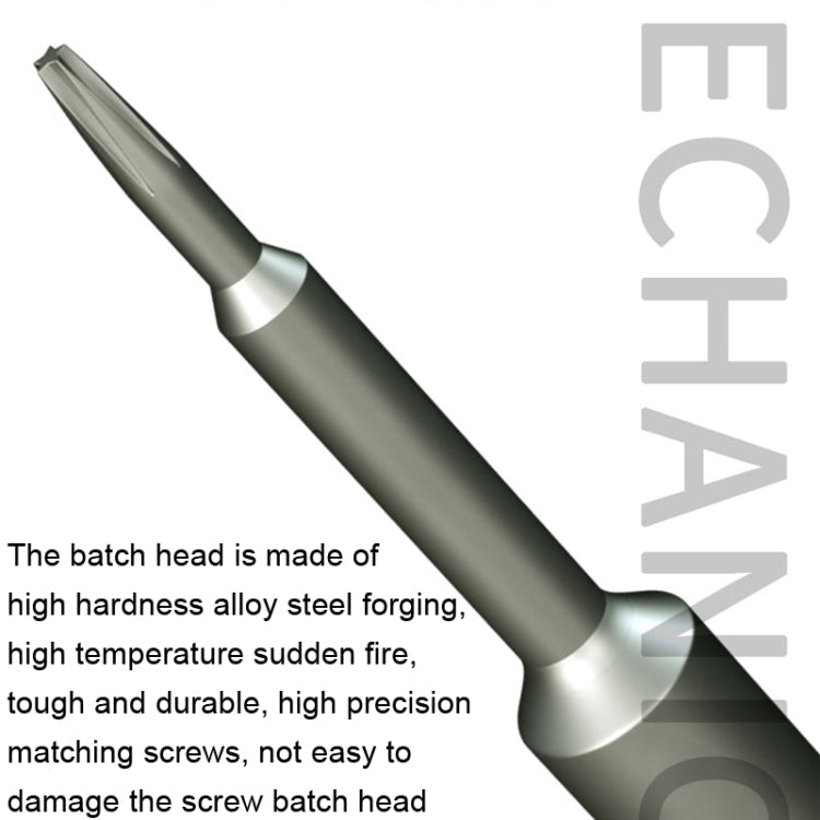 MECHANIC iMini Series Mobile Phone Repair Glasses Screw Batch Clock Tool, Series: Phillips 1.5