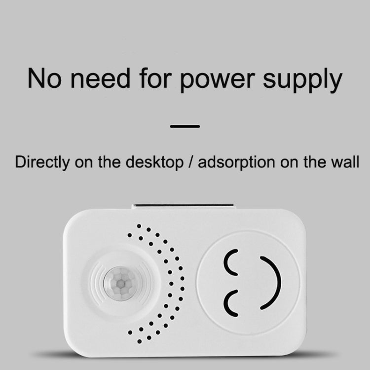 Small Horn Voice Announcement Sensor Entrance Voice Broadcaster Can Used As Doorbell, Specification: Battery Square