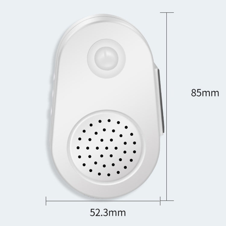 Small Horn Voice Announcement Sensor Entrance Voice Broadcaster Can Used As Doorbell, Specification: Battery Round