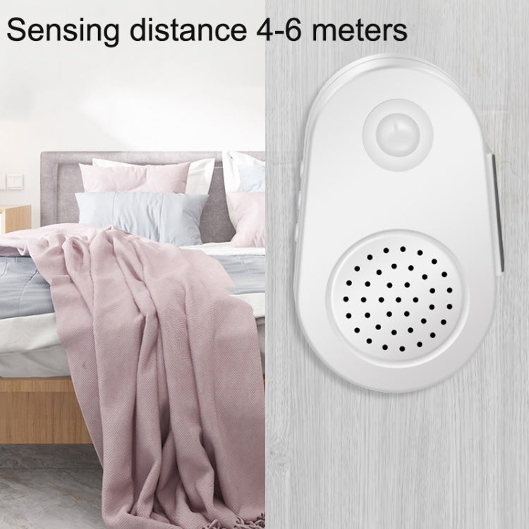 Small Horn Voice Announcement Sensor Entrance Voice Broadcaster Can Used As Doorbell, Specification: Battery Round