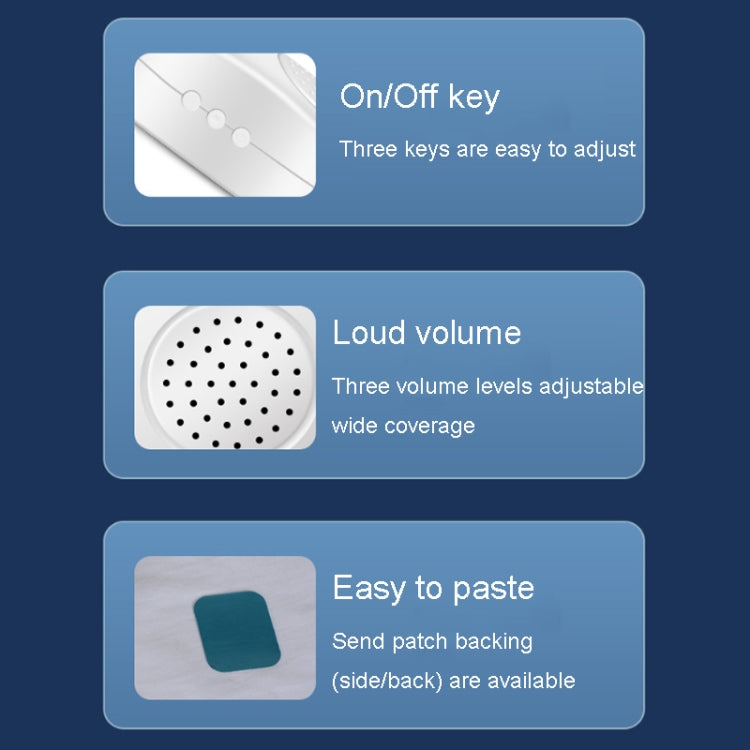 Small Horn Voice Announcement Sensor Entrance Voice Broadcaster Can Used As Doorbell, Specification: Battery Round