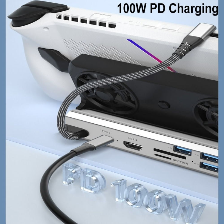 5 -in -1 For ASUS ROG Ally 100W PD Charging Game Console Stand Multifunctional USB 3.0 Docking Station