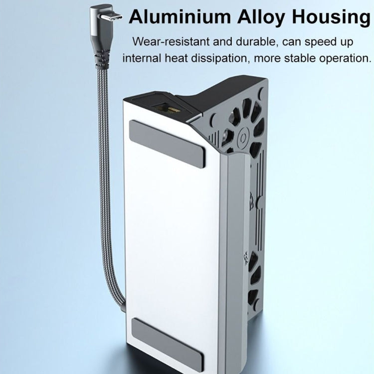 9 -in -1 For ASUS ROG Ally 100W PD Charging Game Console Stand Multifunctional USB 3.0 Docking Station