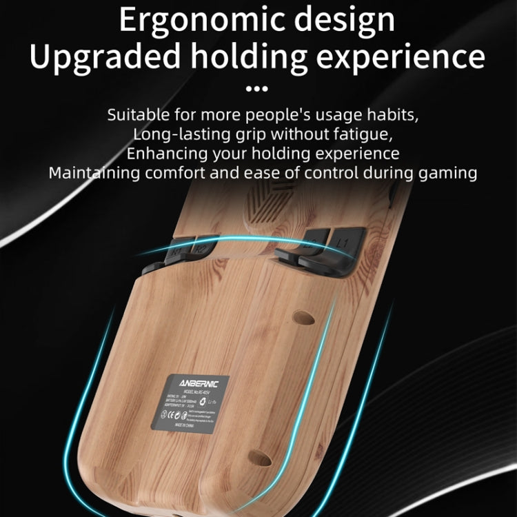 ANBERNIC  RG405V 4+128G 7000+ Games Handheld Game Console 4-Inch IPS Screen Android 12 System T618 64-Bit Game Player(Transparent Purple)