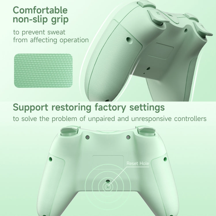 EasySMX T37 Wireless Joysticks Game Controller For Switch / Switch OLED / Switch Lite / PC(Green)