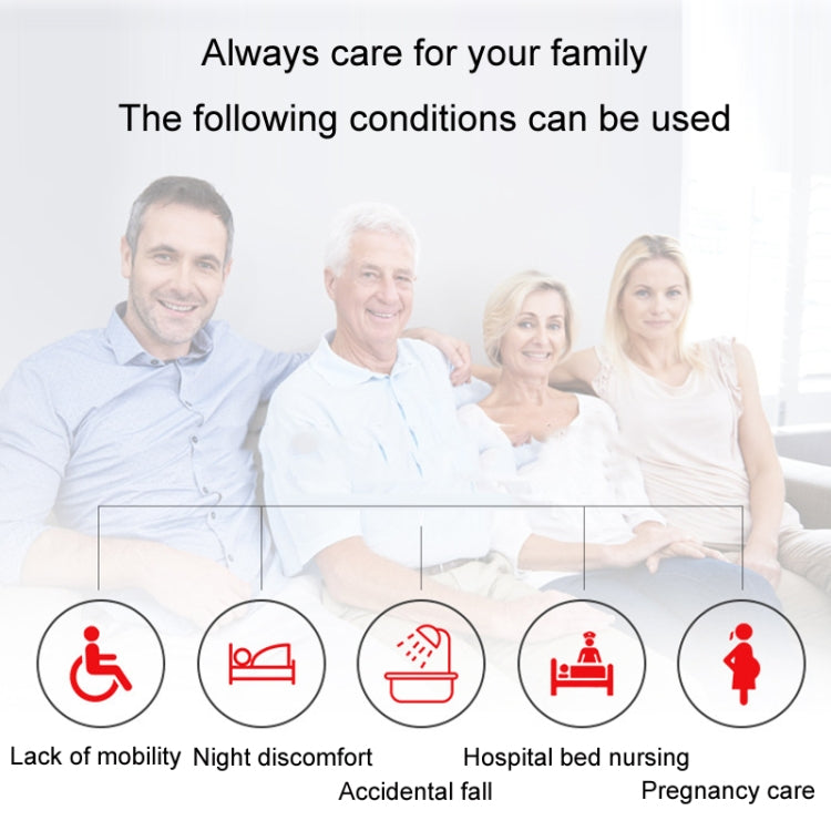 CACAZI C20 Two To Three Wireless Pager For The Elderly Home Care Waterproof Emergency Pager, EU Plug(Gold)