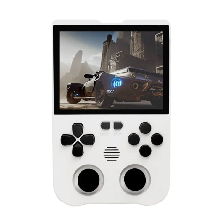 AMPOWN XU10 Handheld Game Console 3.5-Inch IPS Screen Linux System Portable Video Arcade 256G(White)