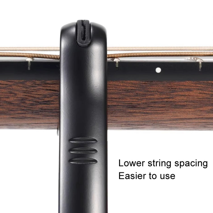 Galux GC501A Acoustic Guitar Pitch Clip Folk Ukulele Metal Clip With Storage Bag, Color: Silver